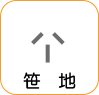 地図記号：笹地