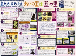 作品：藍栽培の歴史と文化　あいの里は藍の里