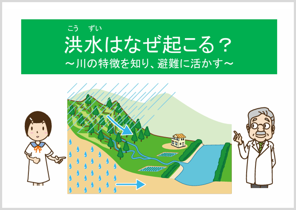 洪水はなぜ起こる？へのリンク