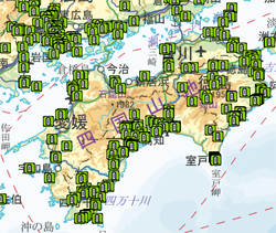 地理院地図での表示