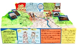 作品名：命を守ろう！！防災MAP～私が住む貴生川の町～